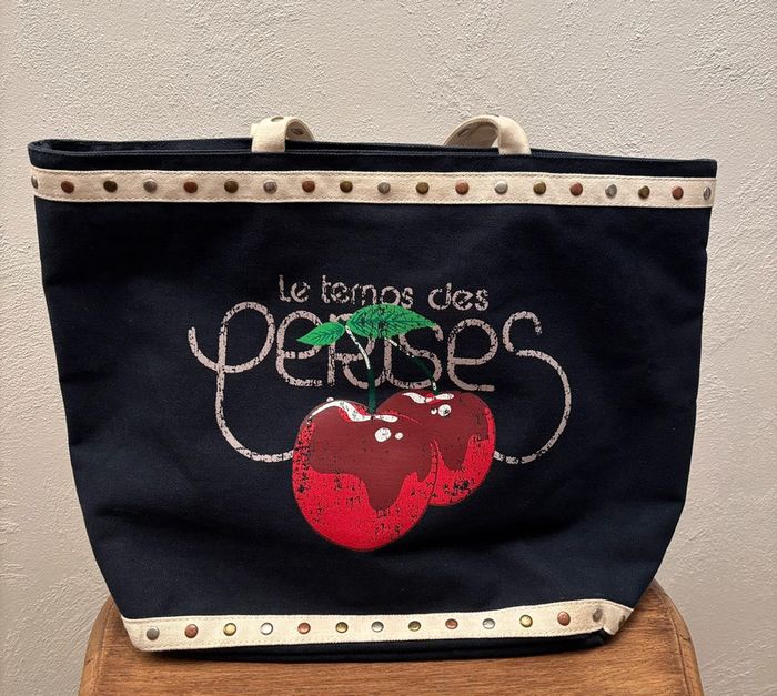 Sac cabas Le temps des cerises - photo numéro 2