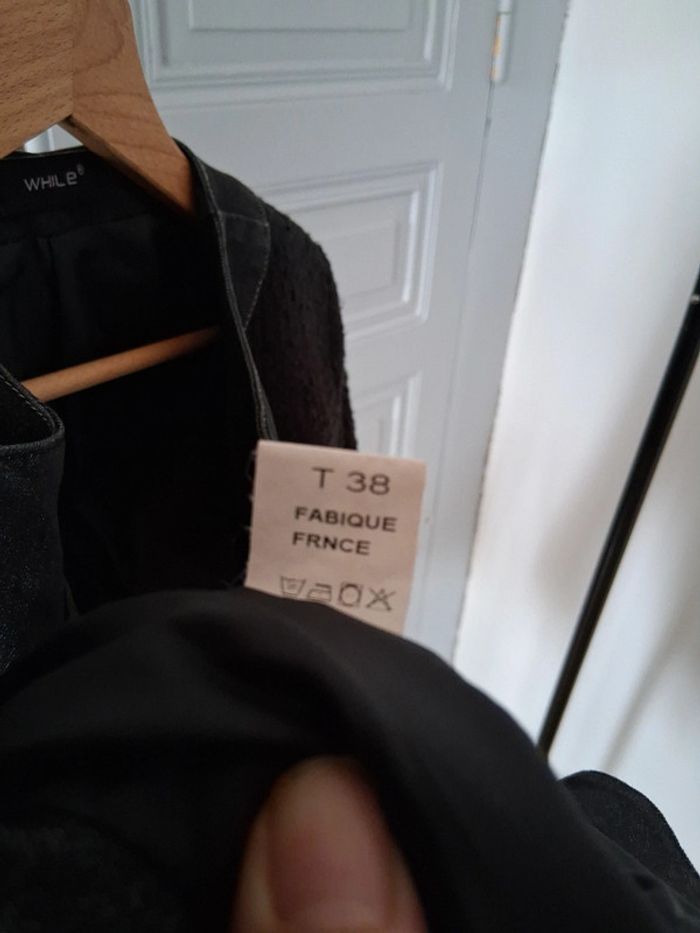 Veste bi-matière - While - M/38 - photo numéro 4