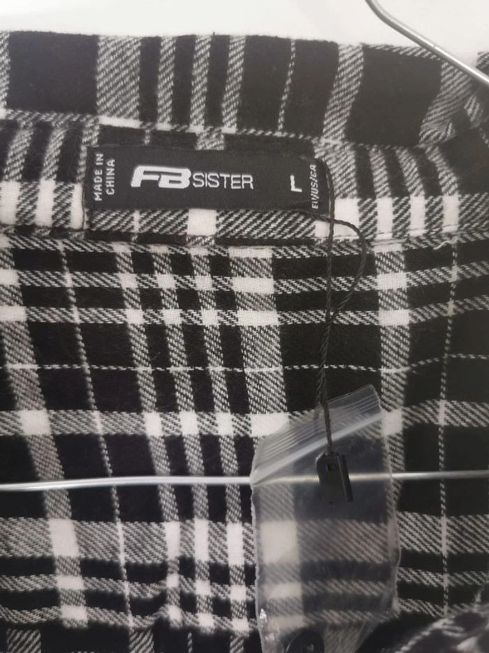 Robe chemise à carreaux FB sister - photo numéro 3