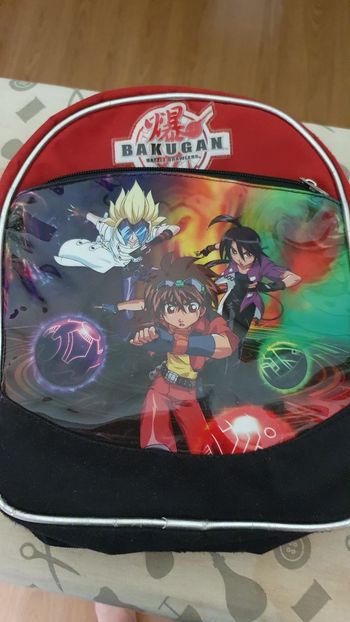sac à dos de maternelle bakugan