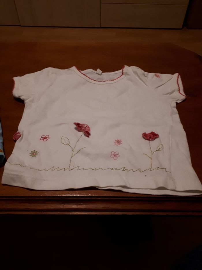 Lot robe tee shirt été 12 mois - photo numéro 3
