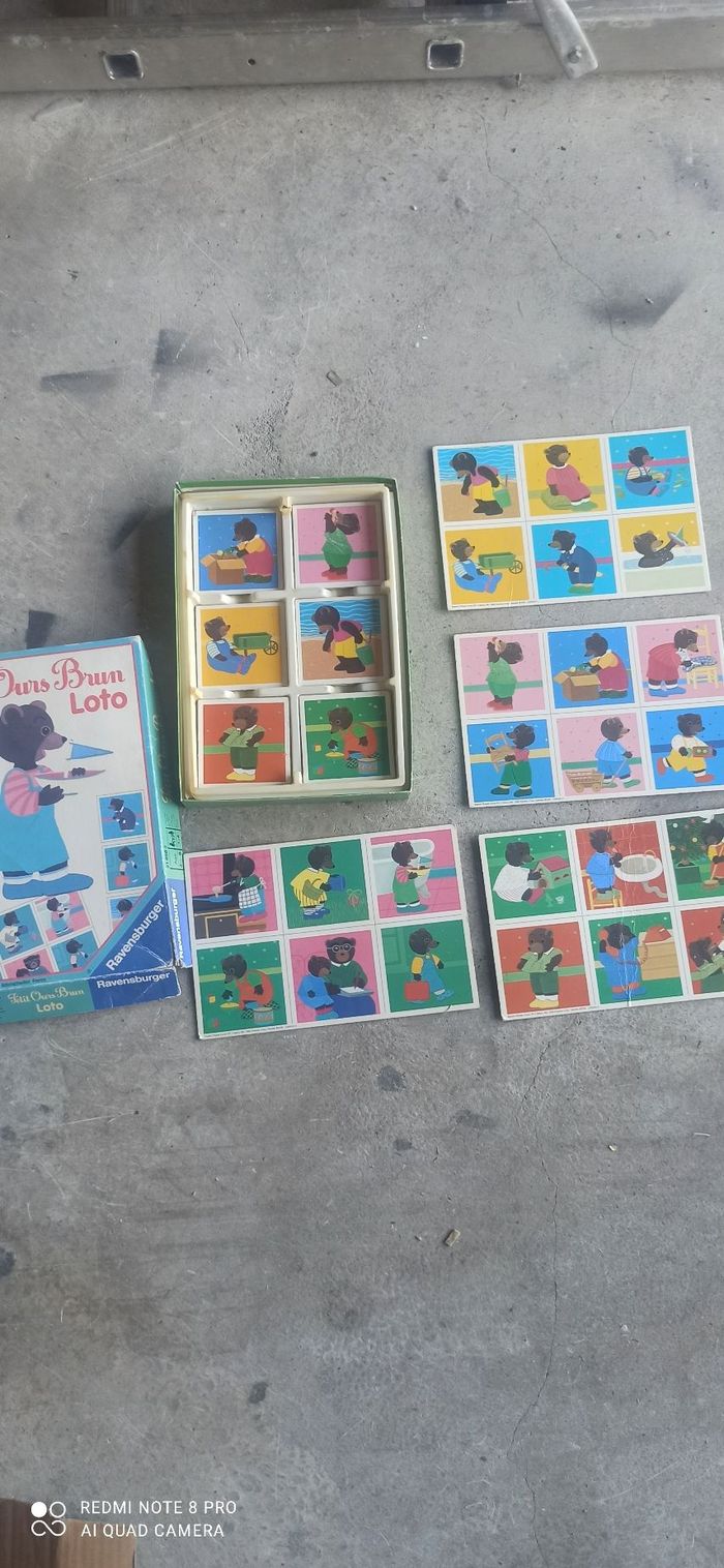 Loto petit ours brun