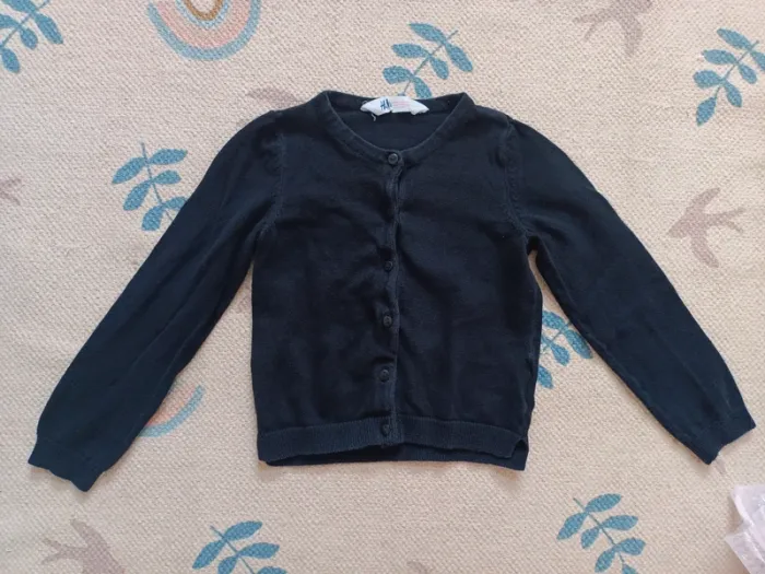 Gilet noir h&m 4/6 ans