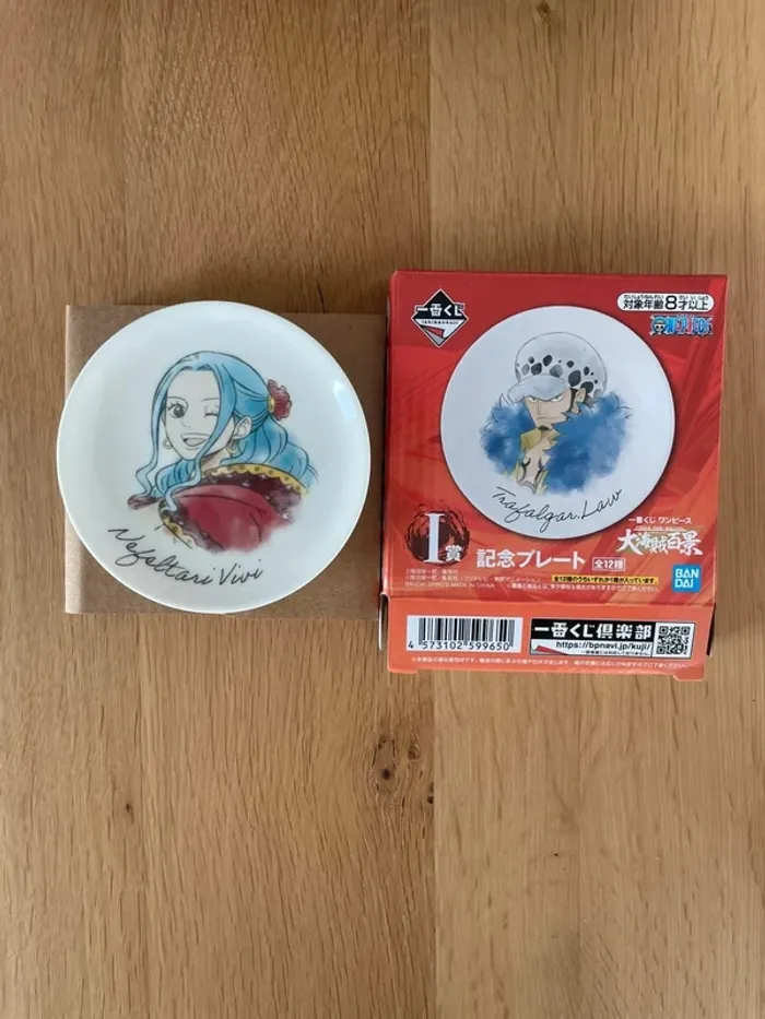 One Piece – Assiette Nefertari Vivi Ichiban Kuji WT100 Memorial 10 cm - photo numéro 2