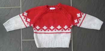 Joli pull garçon 3 mois