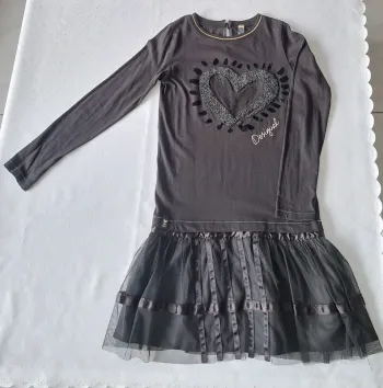 Robe Neuve Manches Longues  Désigual 11-12 Ans
