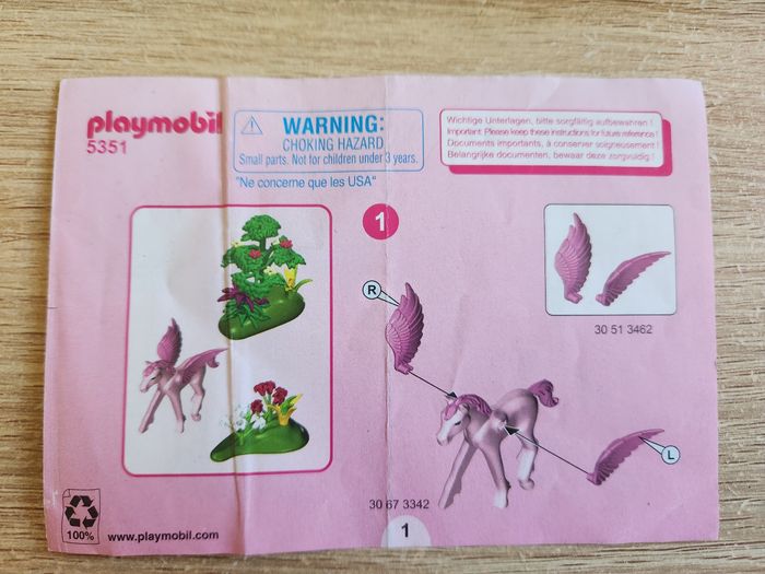 Playmobil 5351 – Fée de printemps & Pégase ✨ Notice incluse - photo numéro 4