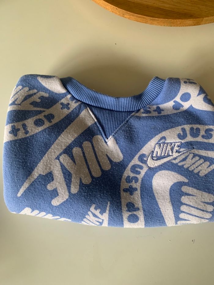 nike bleu ciel blanc 18 mois - photo numéro 3