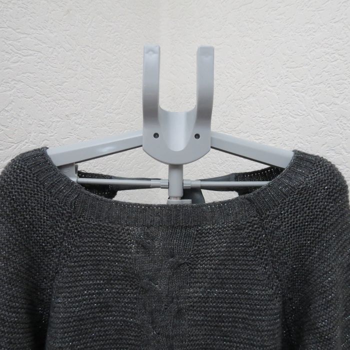 Pull Andy & Lucy – Gris anthracite, détail pailleté, dos noué 😍 - photo numéro 6