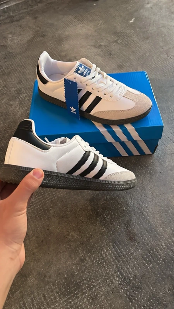 Adidas Samba Blanc 39 - photo numéro 4