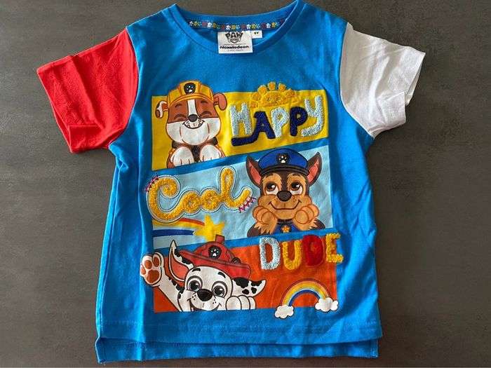 T-shirt Pat Patrouille Kiabi taille 6 ans