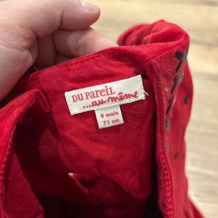 Robe velours rouge - photo numéro 4