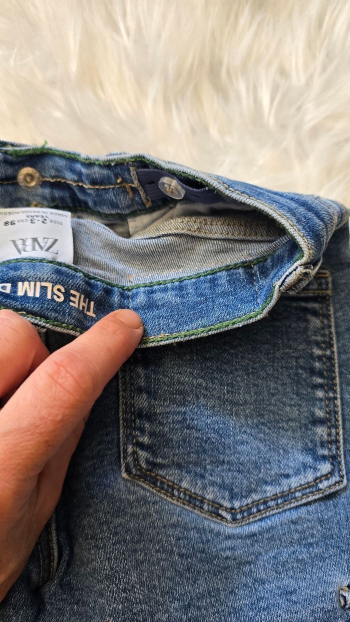 Neufs (non portés)🏷🏷💙😍🤩 ensemble teeshirt et jeans cargo  3 ans garçon 💙😍🤩 - photo numéro 5