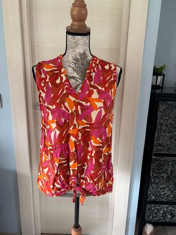 Joli débardeur noué Plus taille 44