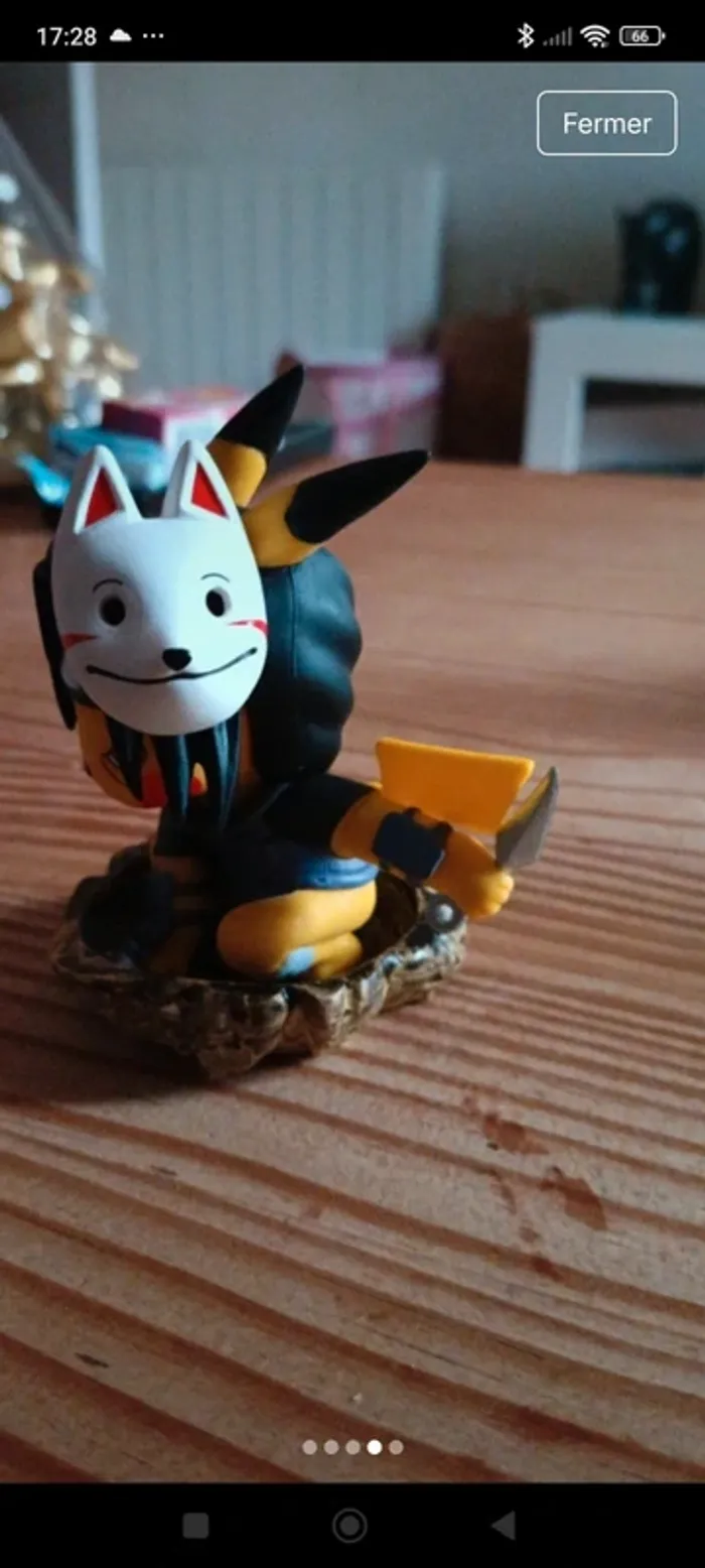 Figurine pokémon plastique manga - photo numéro 5