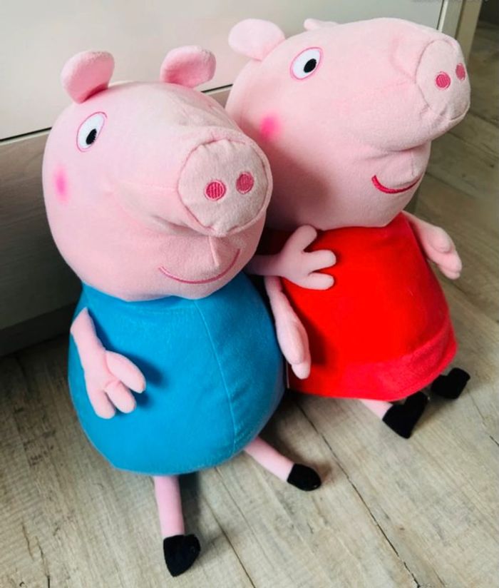 Peluches Peppa et Georges PiG 🧸 - photo numéro 2