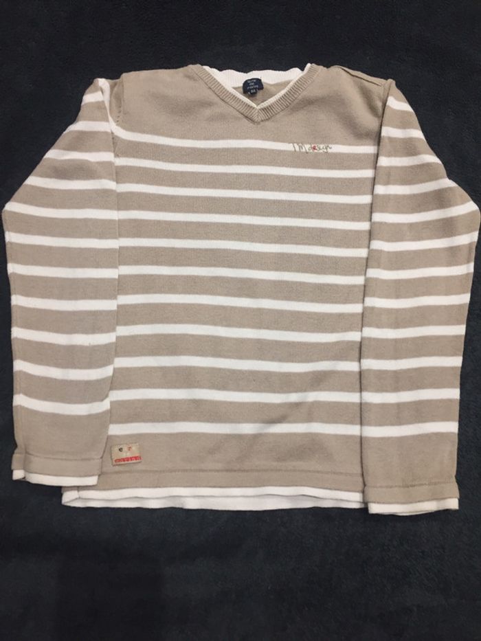 Pull marin 8 ans