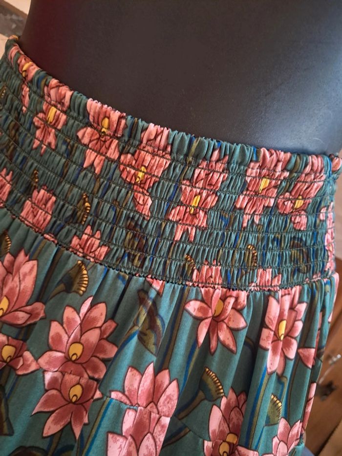 Md'M jupe longue été taille élastique T.38 neuve - photo numéro 3