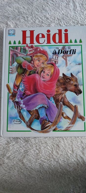 Livre Heidi à Dorfli