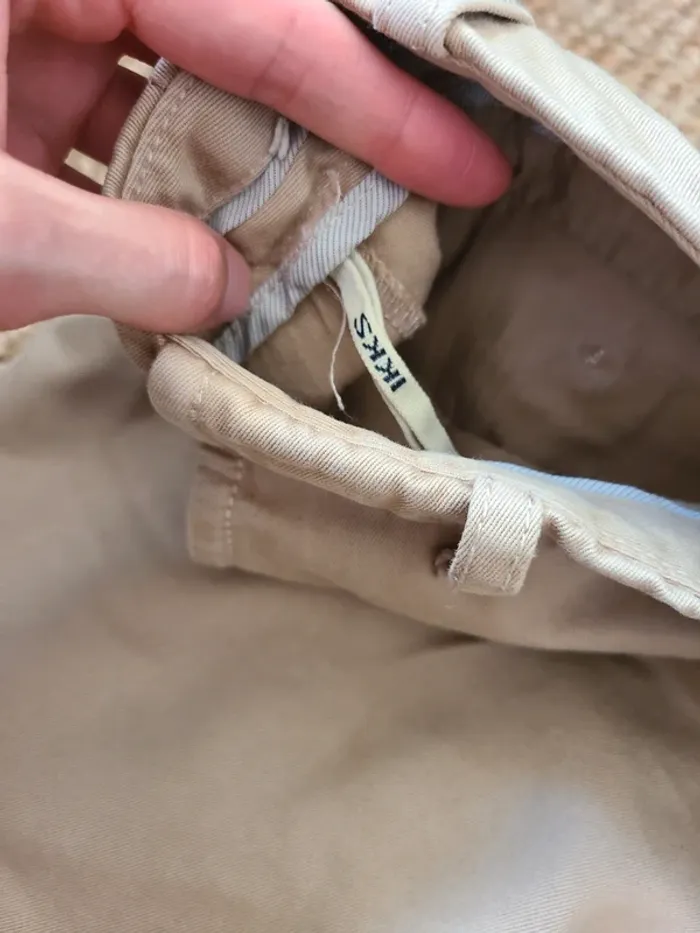 Beau pantalon beige IKKS - photo numéro 7