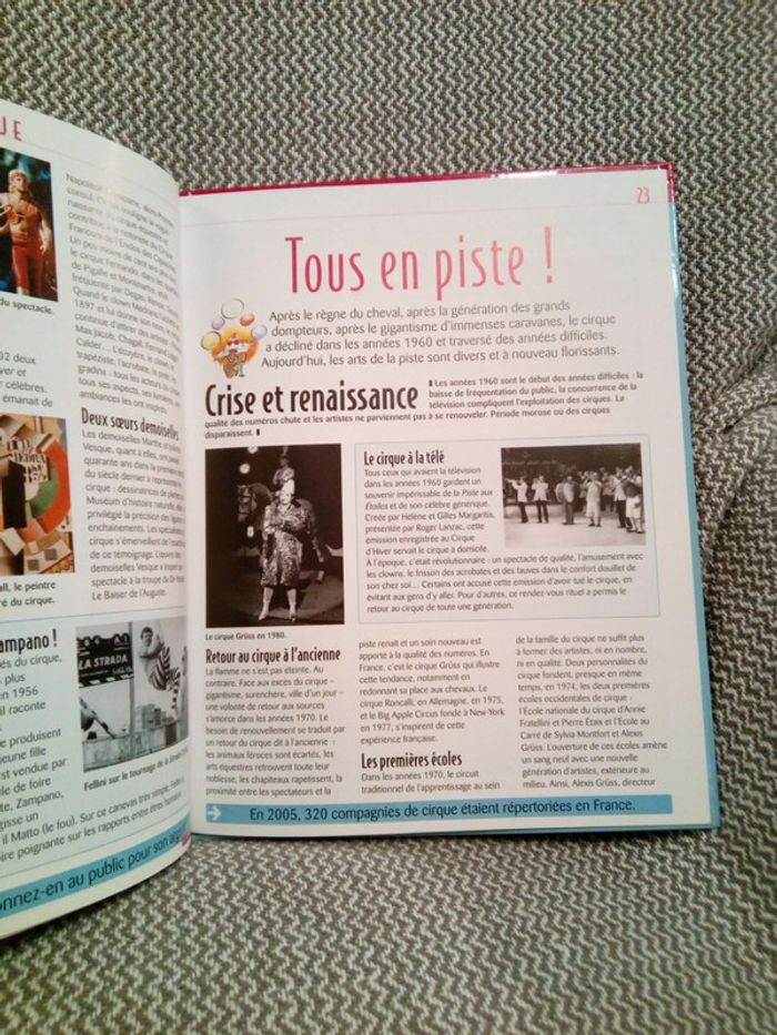 Le cirque - l'Atlas des Juniors Arts et Loisirs - Ed. Atlas Jeunesse - photo numéro 7