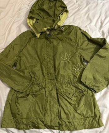 Parka capuche vert