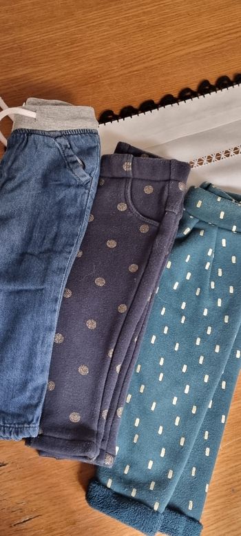 Lot de 3 pantalon 9mois