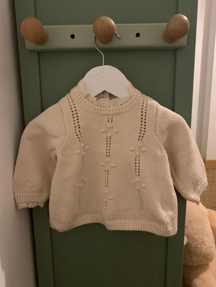 Pull rose bébé TAO