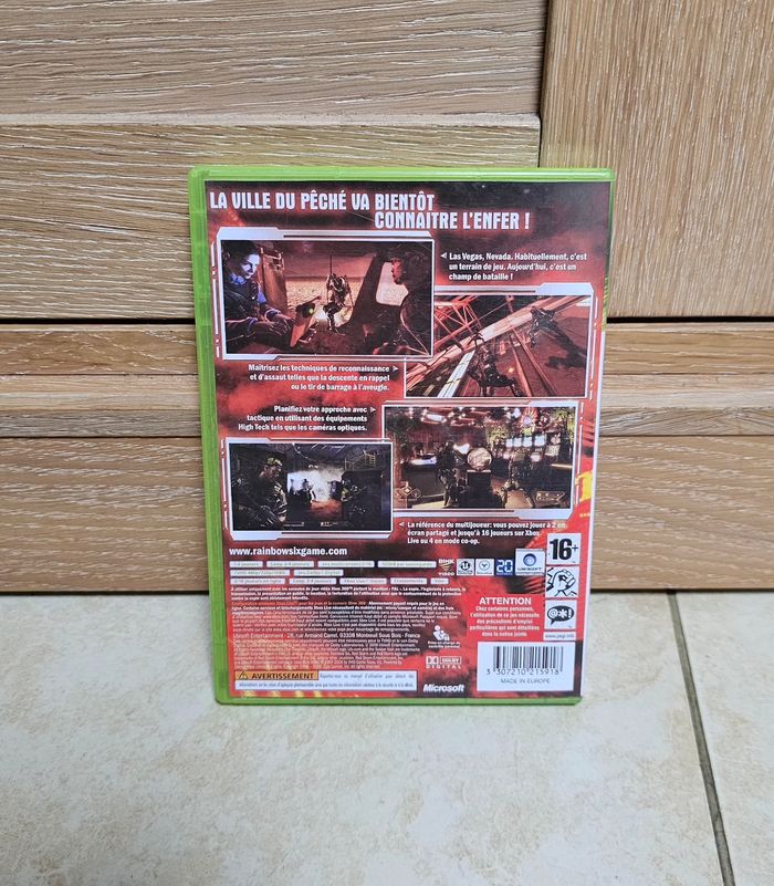 Jeu Tom Clancy's Raimbowsix Vegas Xbox 360 - photo numéro 2
