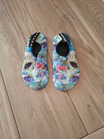 Chaussures pieds nus aquatique plage piscine été Mixte Corail