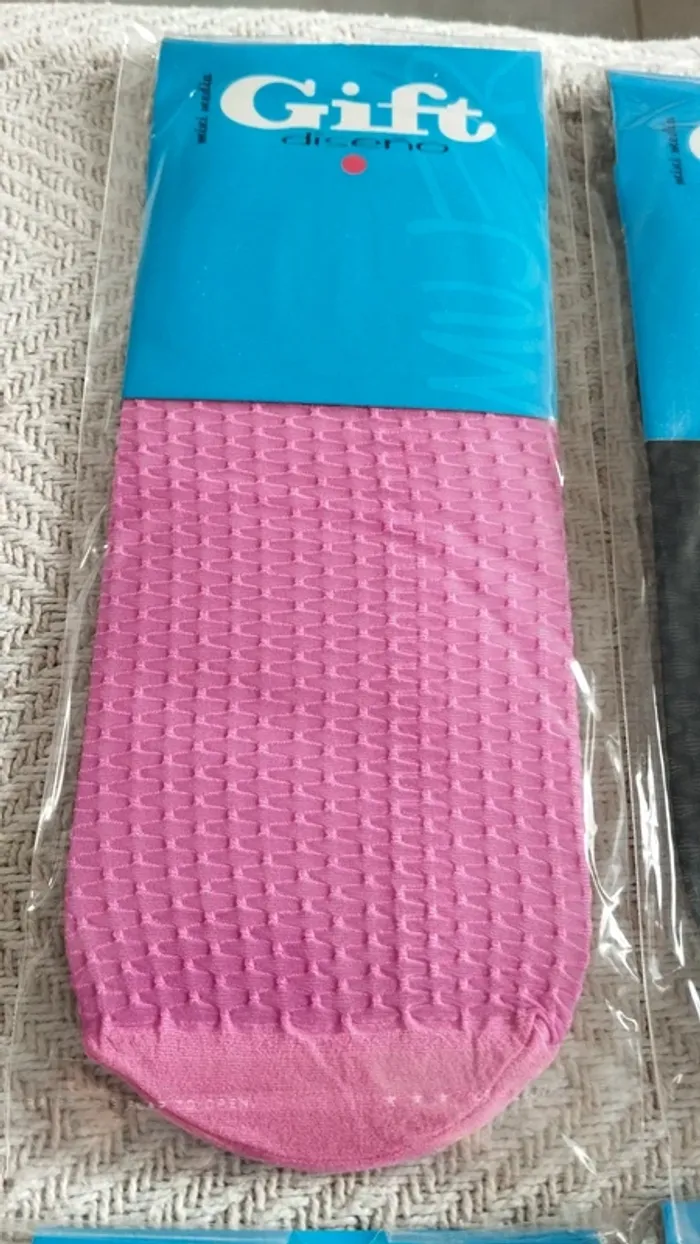 Lot de 6 paires de mi bas divers coloris femme taille unique - photo numéro 4