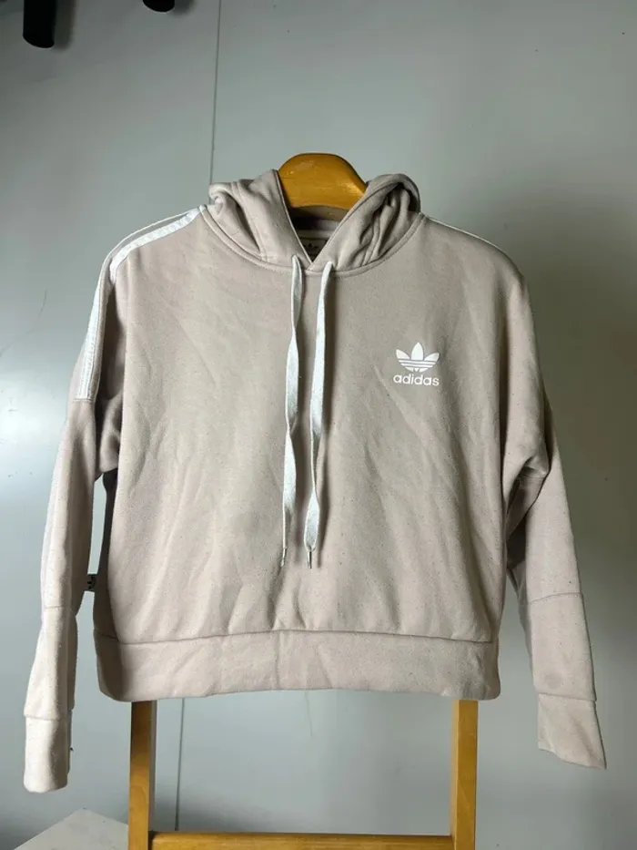 Sweat-shirt adidas court rétro vintage - photo numéro 3