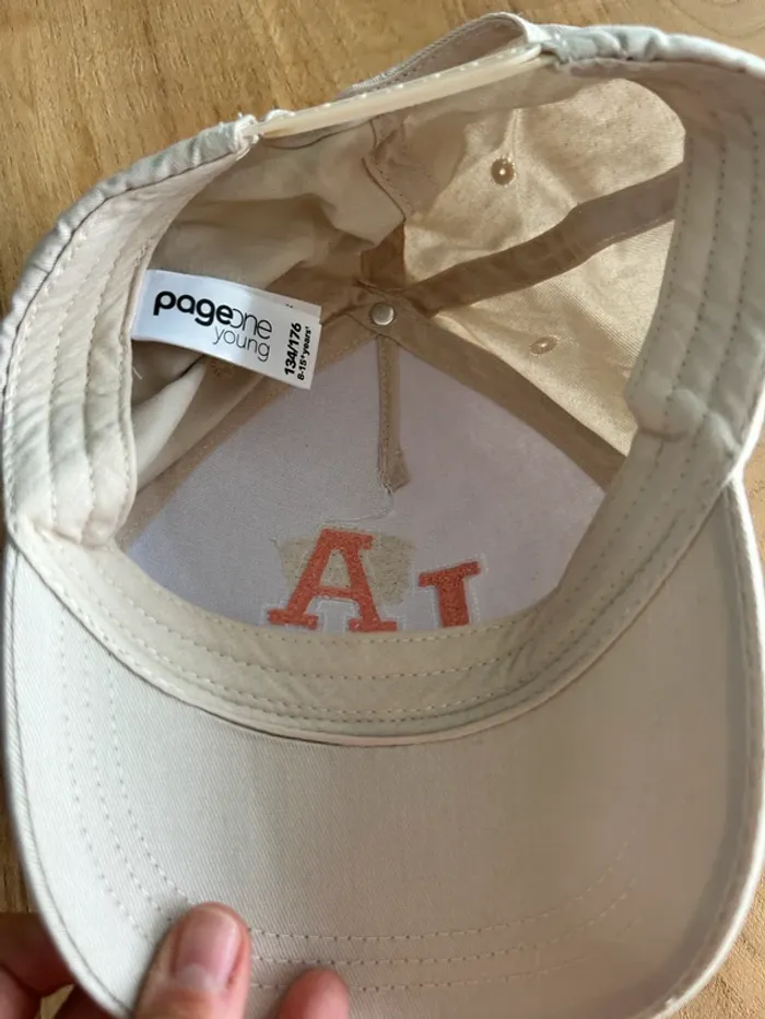 Casquette beige LA fille - photo numéro 3