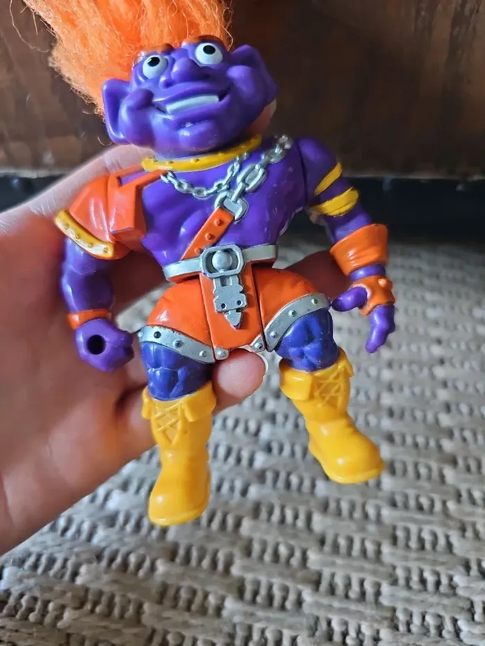 Figurine troll warriors vintage - photo numéro 3