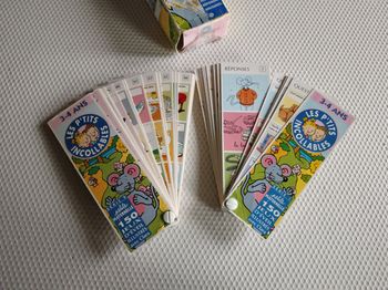 Jeux les p'tit incollables