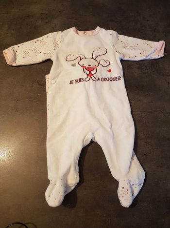 Pyjama velours 3m