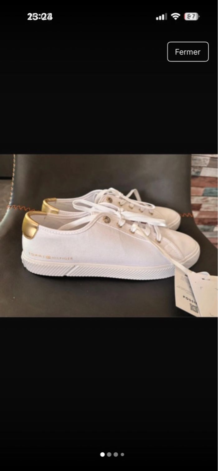 Basket Tommy Hilfiger 41 - photo numéro 2