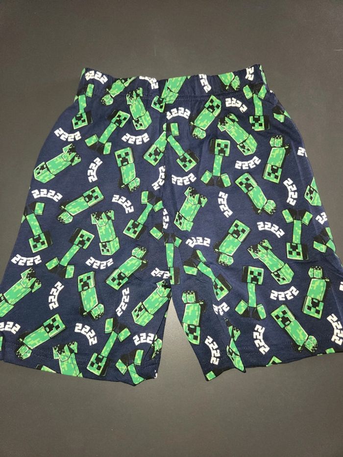 Pyjama short minecraft - photo numéro 5