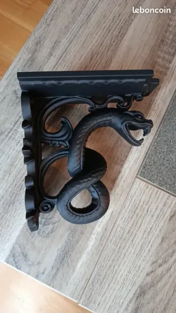 Équerre Étagère Serpent 15 cm X2