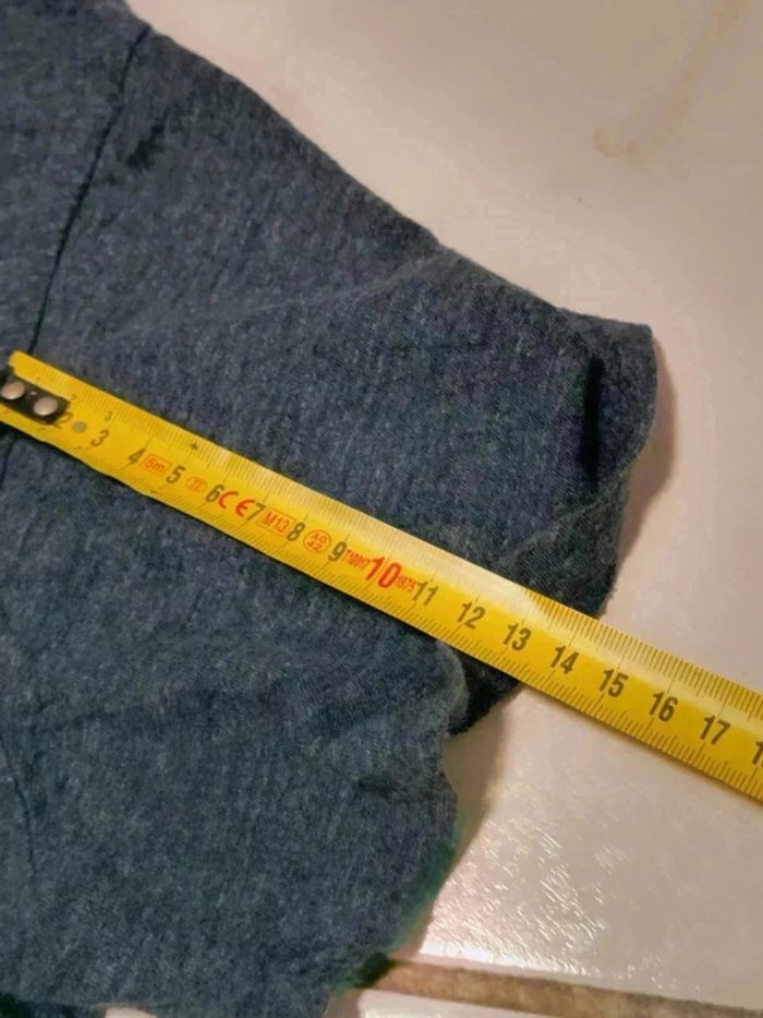 T-shirt Ralph Lauren bleu chiné – Très bon état vintage (taille M) - photo numéro 12