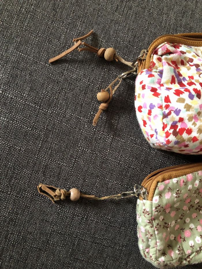 Lot 2 pochettes fleuries anoki - photo numéro 2