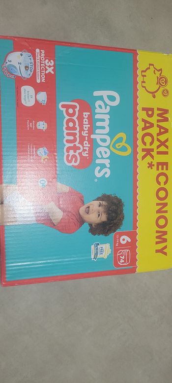 Pampers pants t6