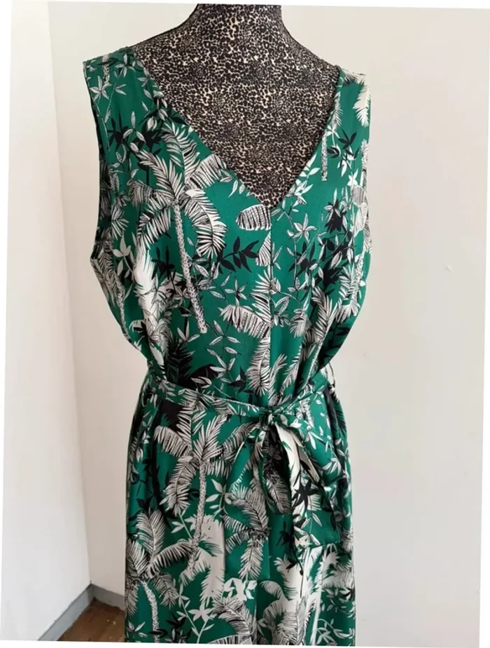 Combinaison Lauren Vidal motif palmier – Taille M - photo numéro 2