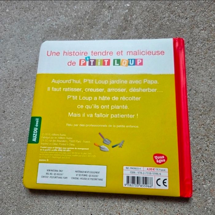 Livre enfant Auzou p’tit loup - photo numéro 2