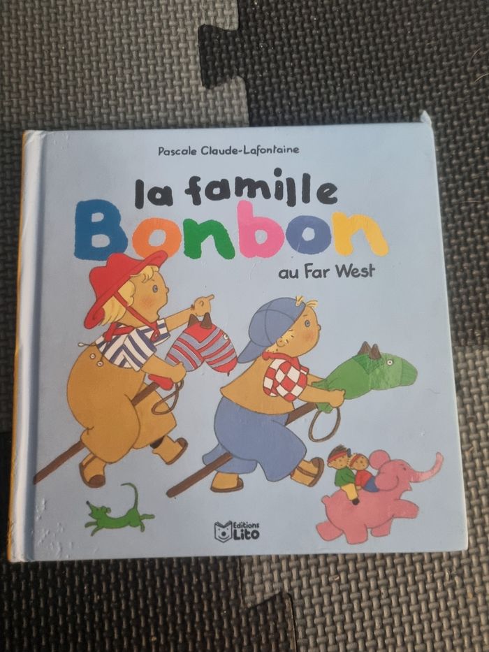 Livre La Famille Bonbon au Far West - photo numéro 1