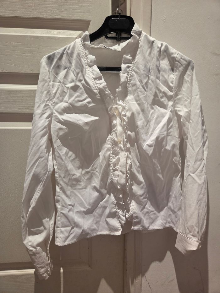 Chemise blanche femme style victorien