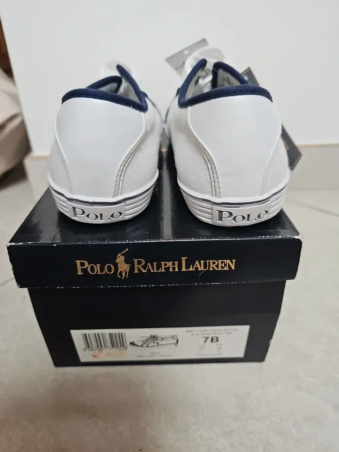 Authentiques baskets de la marque Ralph Lauren - photo numéro 10