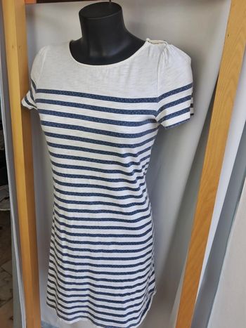 Comptoir des cotonniers robe marinière T.36/38