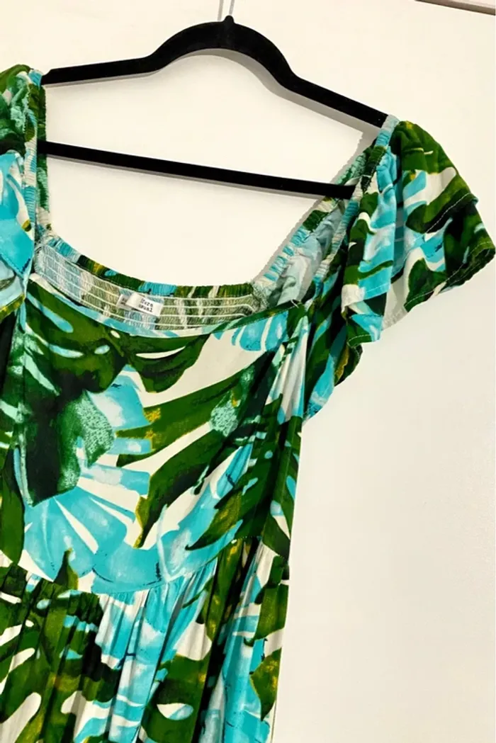 Robe Longue Tropical Sfera - photo numéro 2
