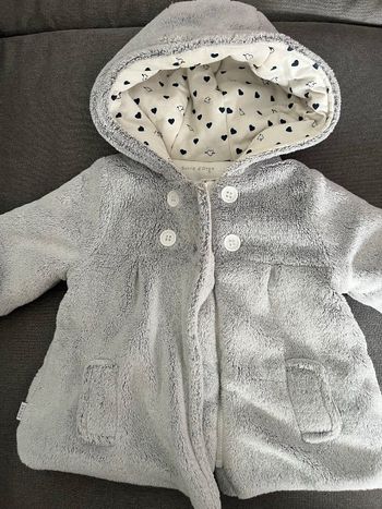 Manteau velours chaud 9 mois